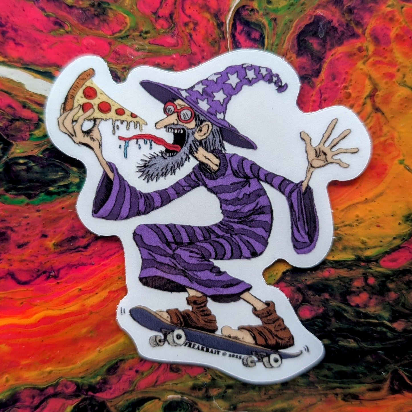 WIZZARD (transparent sticker)