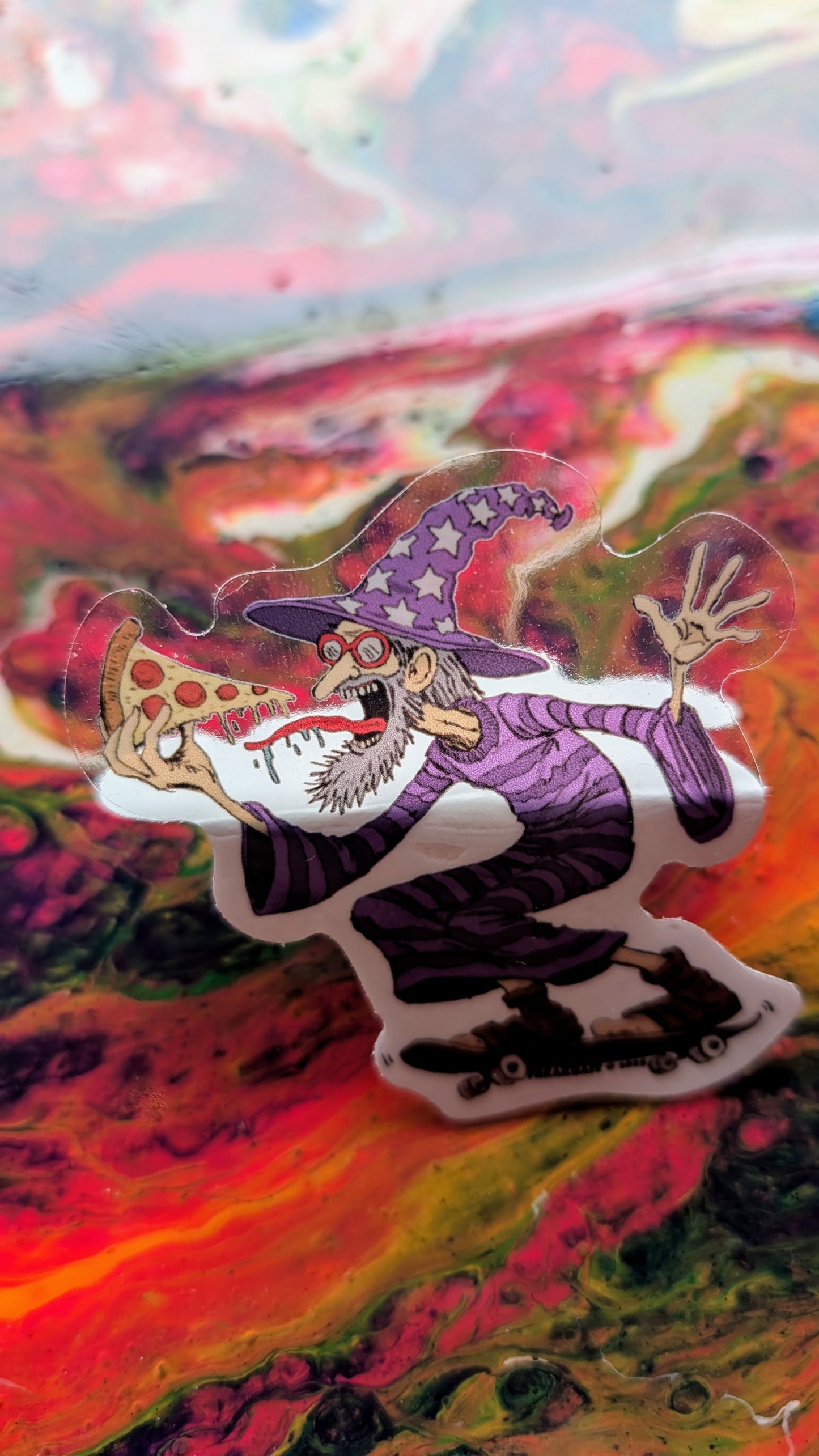 WIZZARD (transparent sticker)