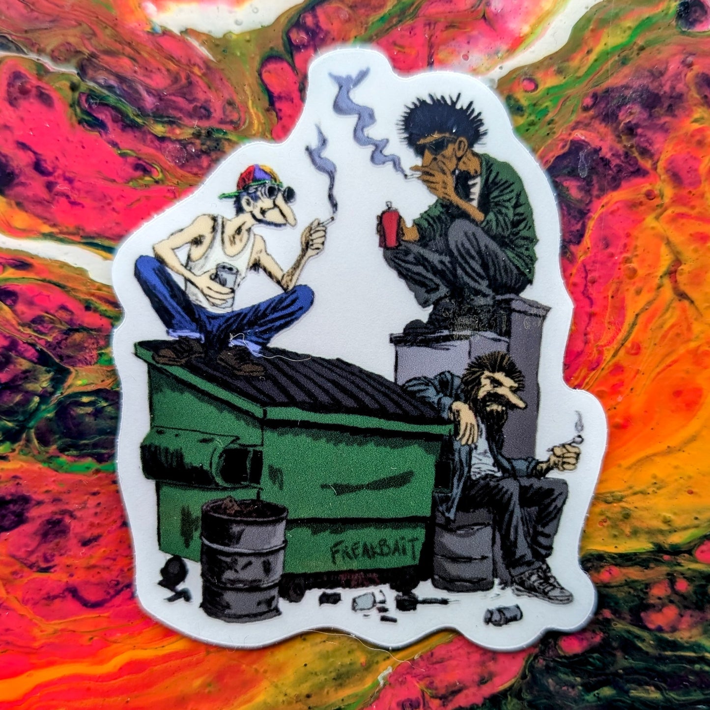 THE CREW (transparent sticker)