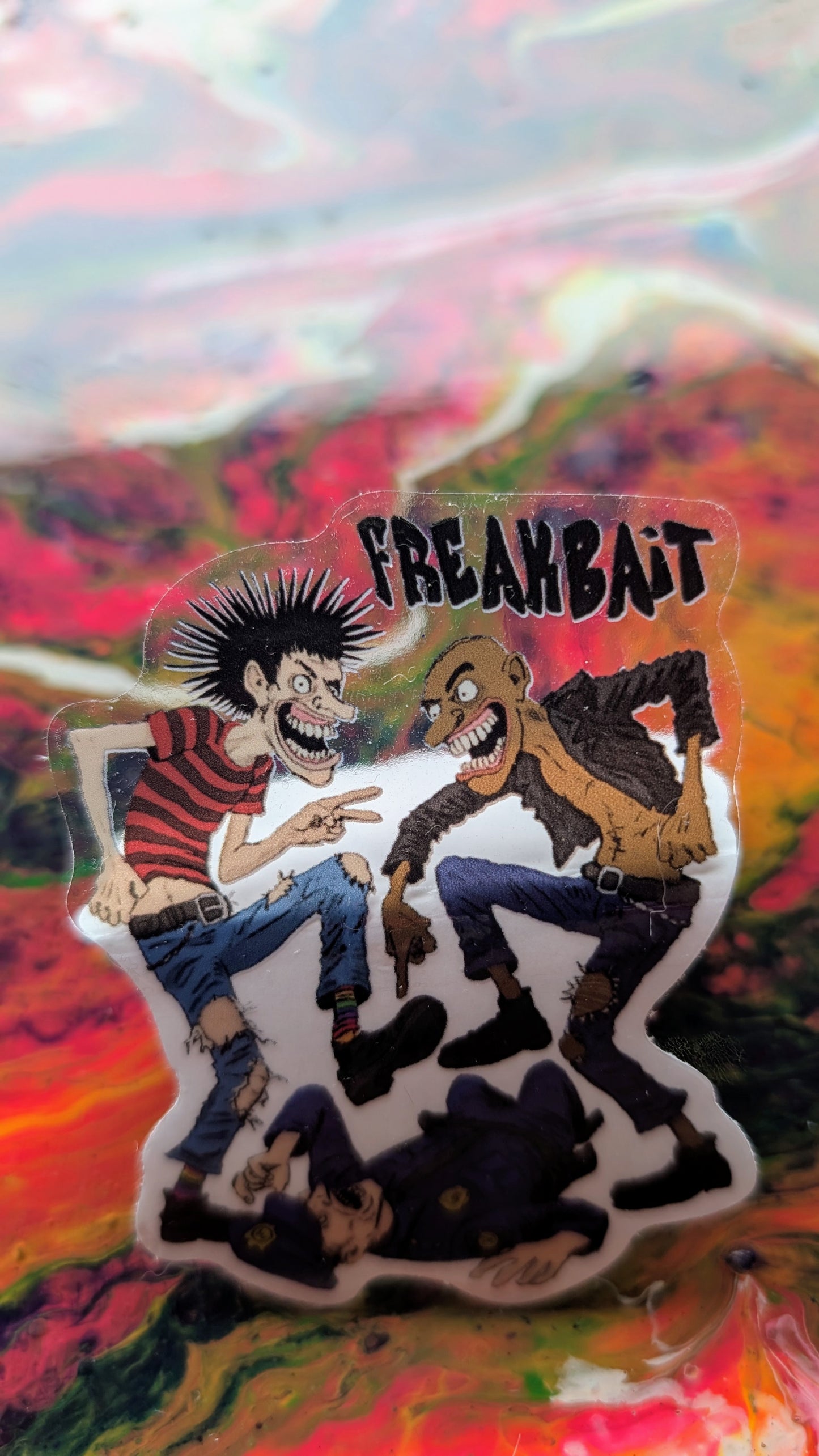 GROUND PORK (transparent sticker)