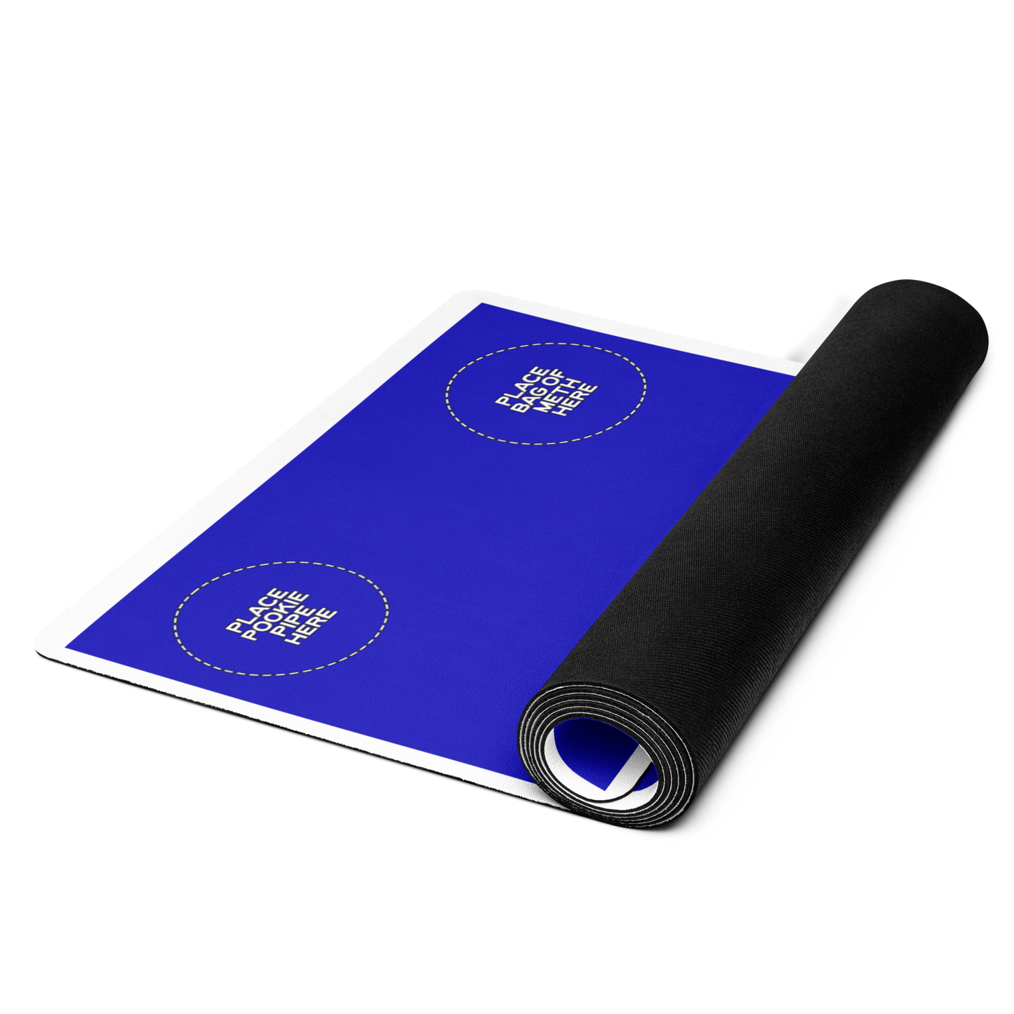 CRYSTAL METH YOGA MAT