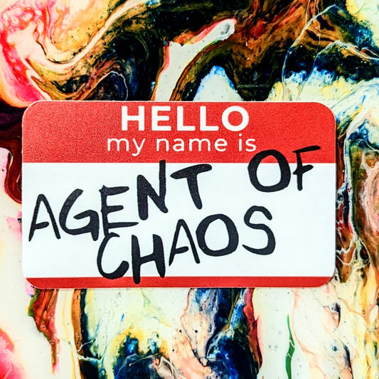 AGENT OF CHAOS (sticker)