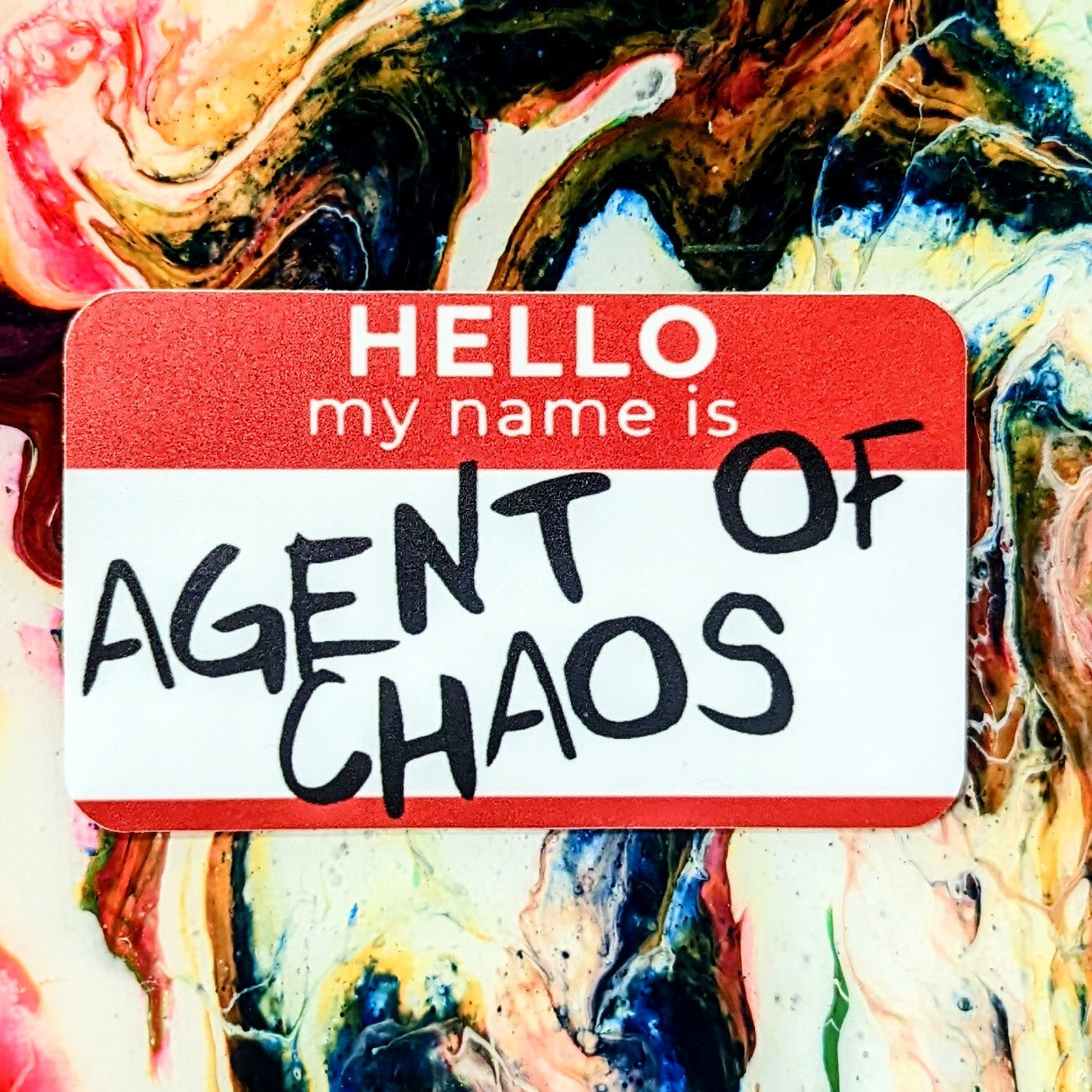 AGENT OF CHAOS (sticker)