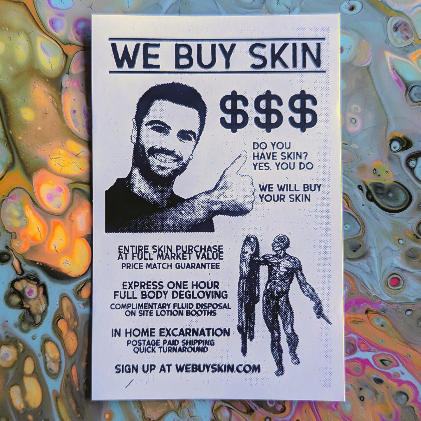 WE BUY SKIN (sticker)