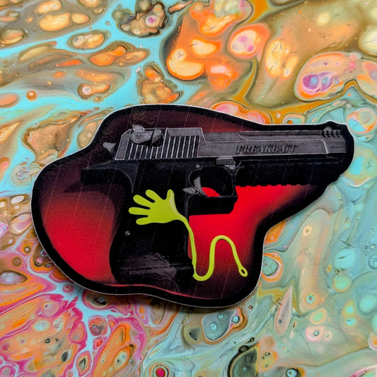 STICKY HANDGUN (sticker)