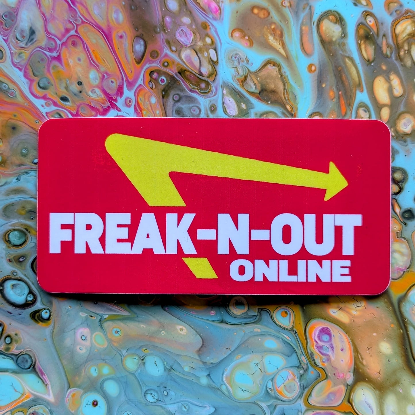 FREAK-N-OUT (sticker)