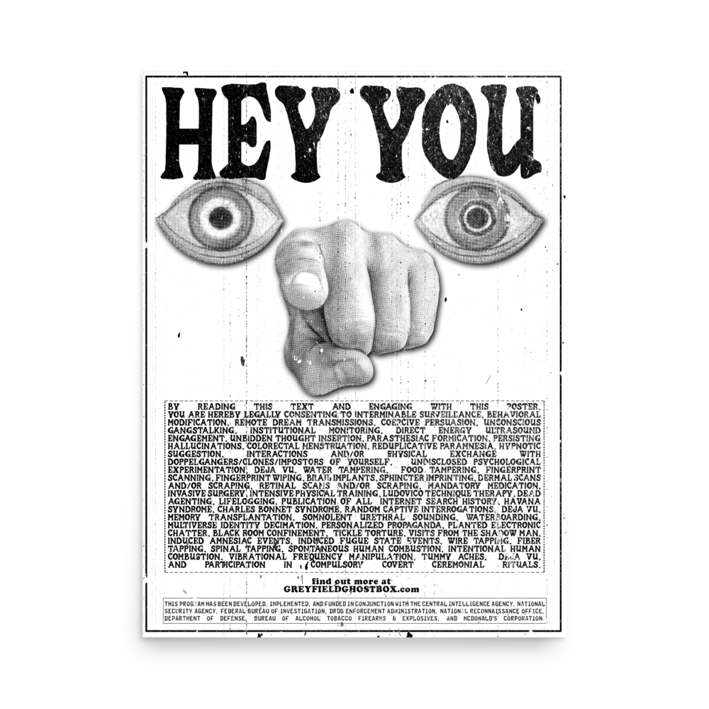 HEY YOU (poster)