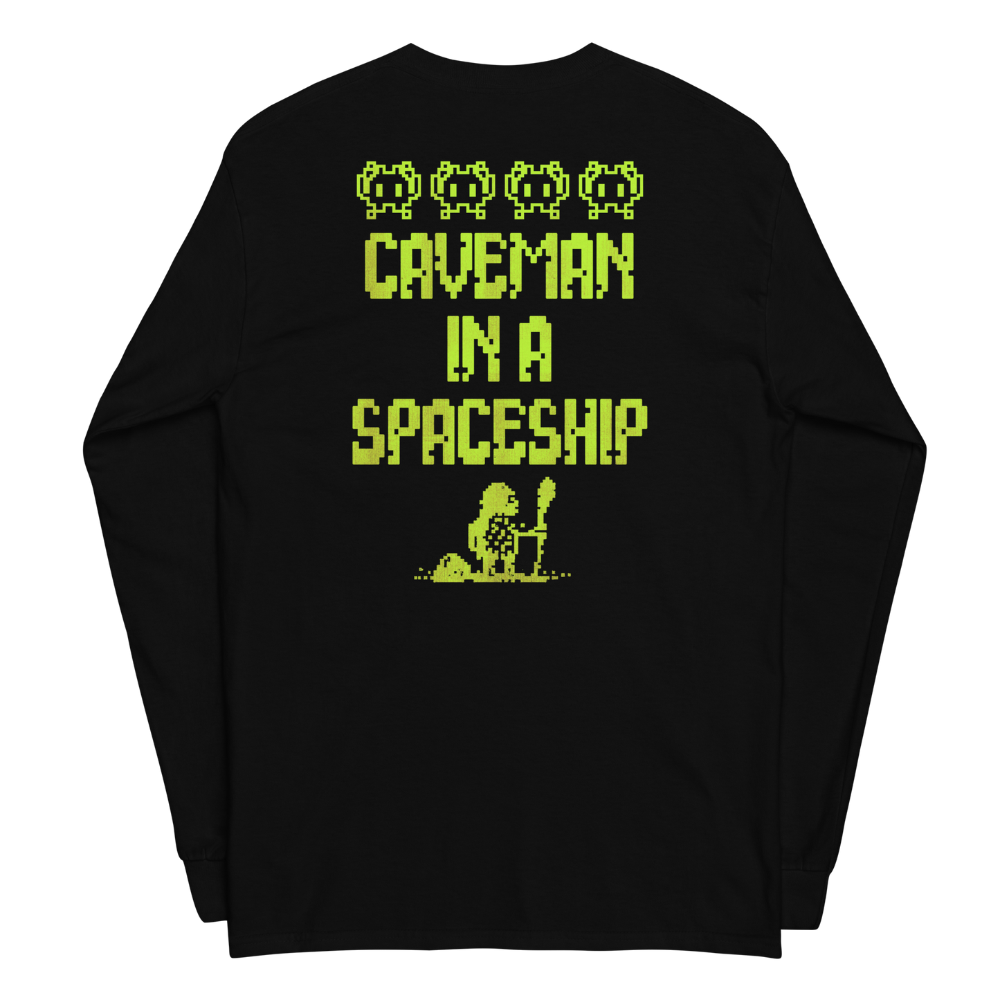 CAVEMAN IN A SPACESHIP [TRVE KVLT EDITION] (long sleeve)