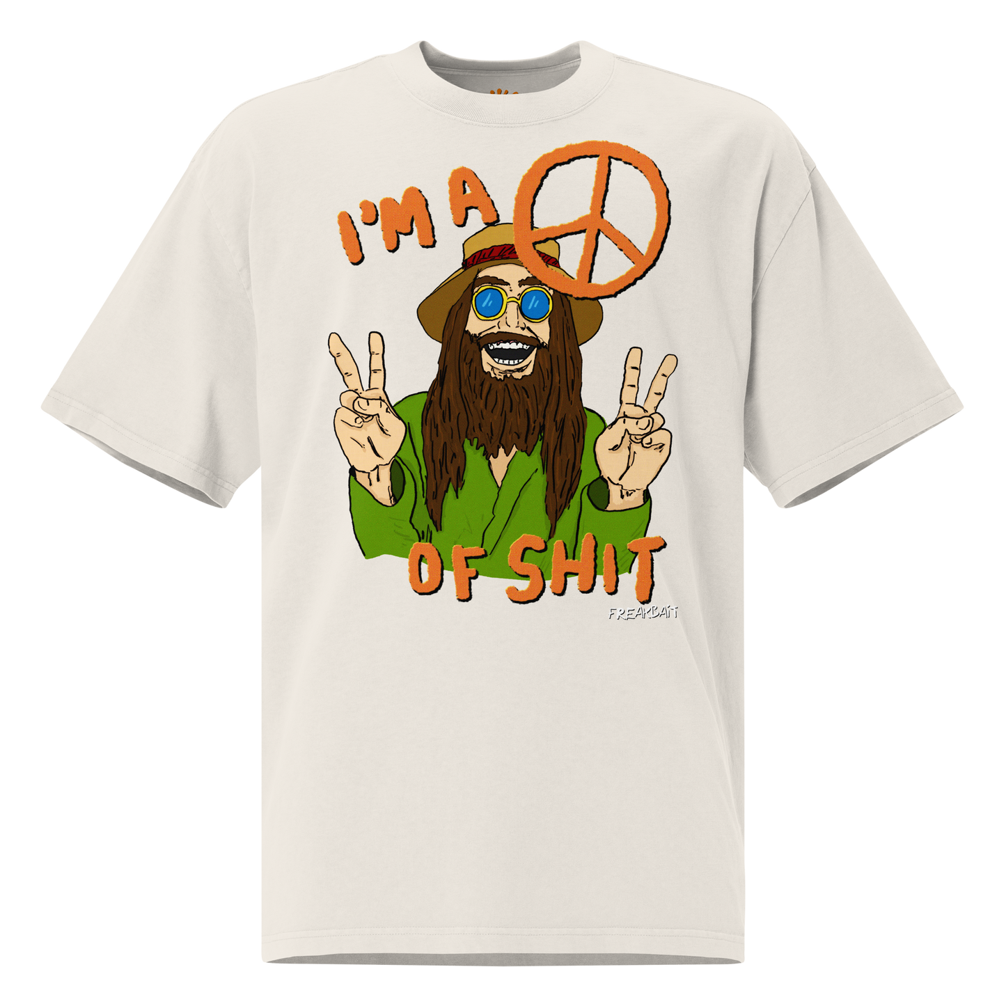 PEACE OF SHIT (oversized shirt)