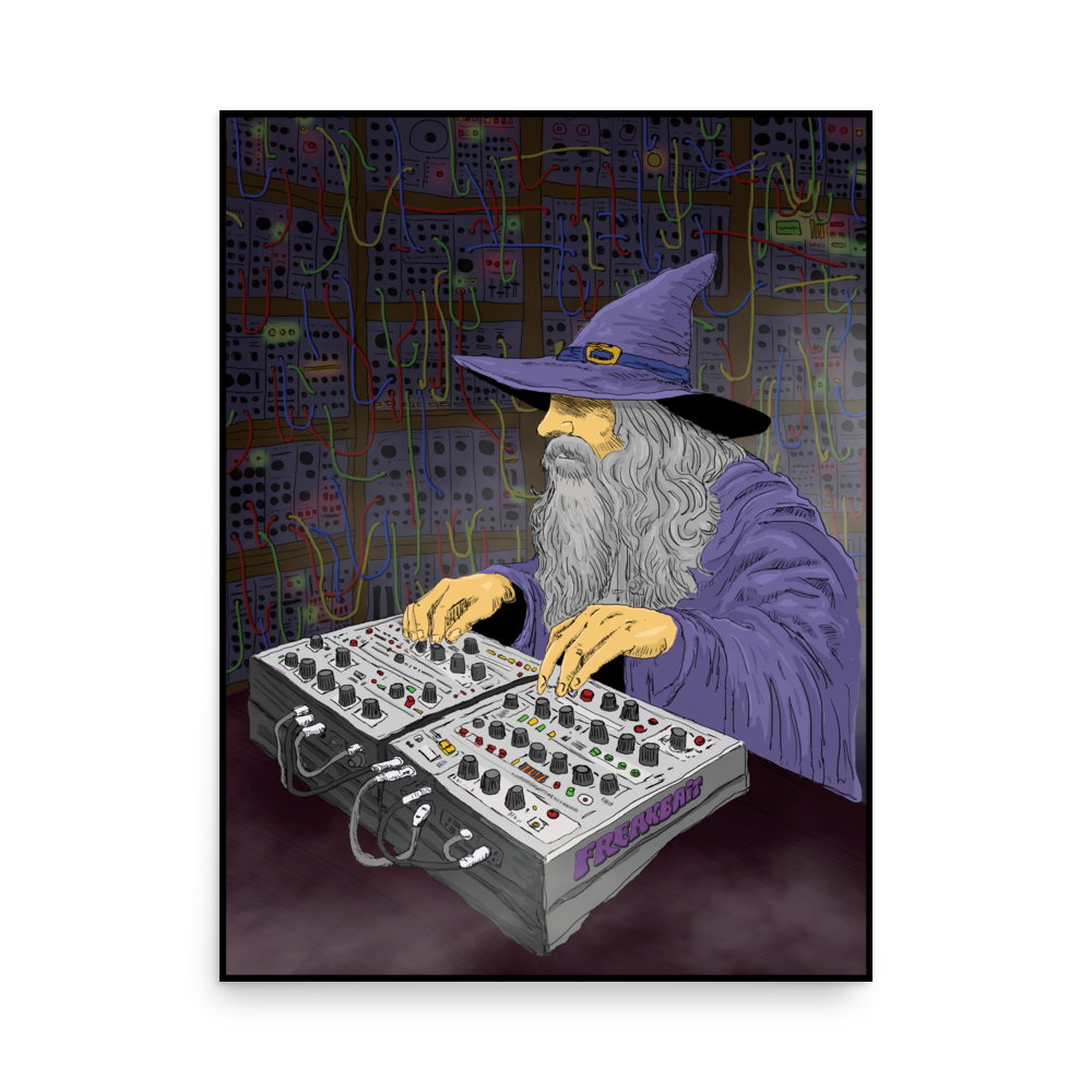 SYNTH WIZARD (poster)