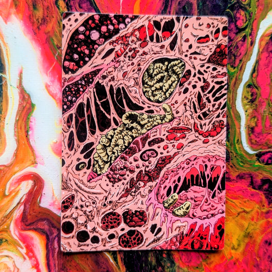 BODY HORROR VACUI: ROT (sticker)