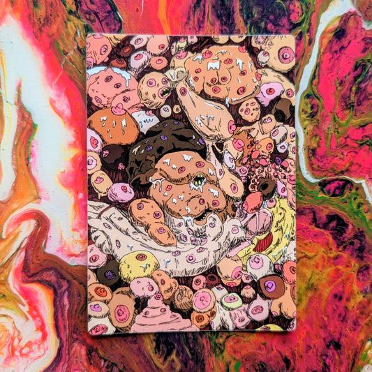 BODY HORROR VACUI: BOOBS (sticker)