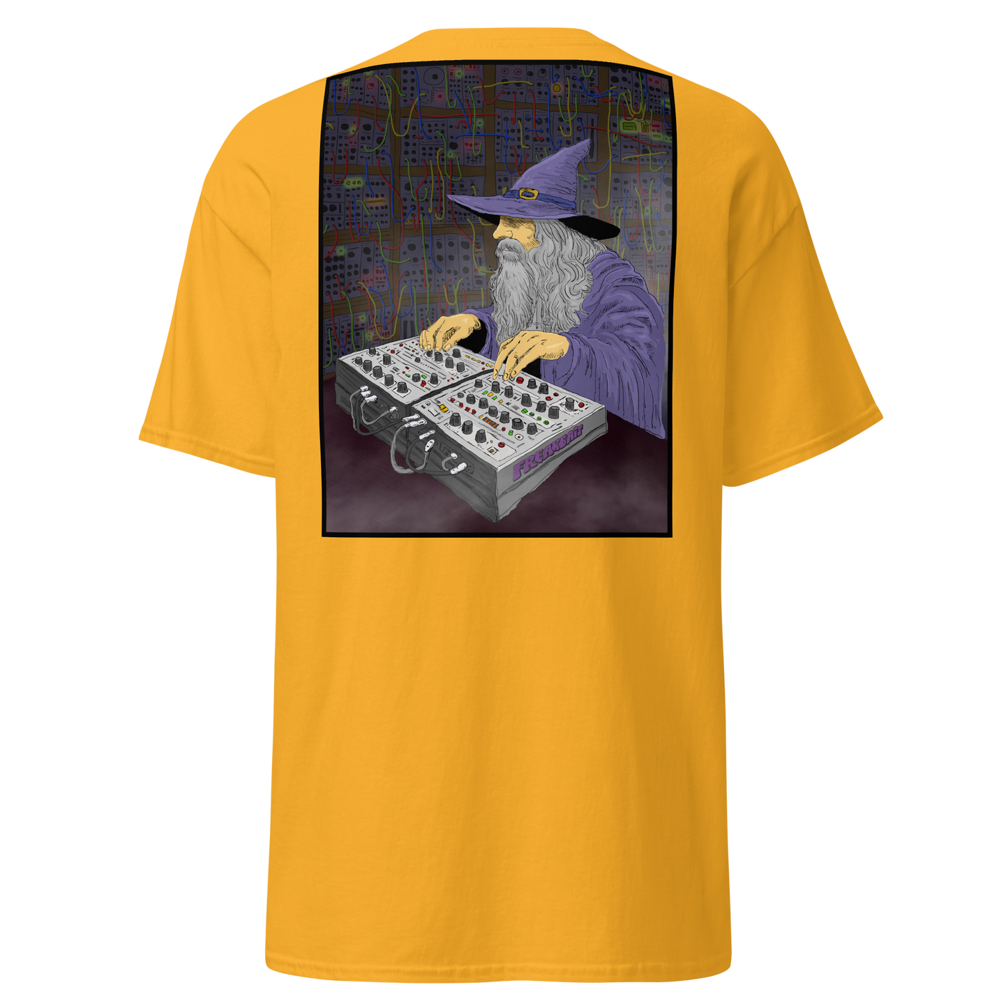 SYNTH WIZARD (backprint shirt)