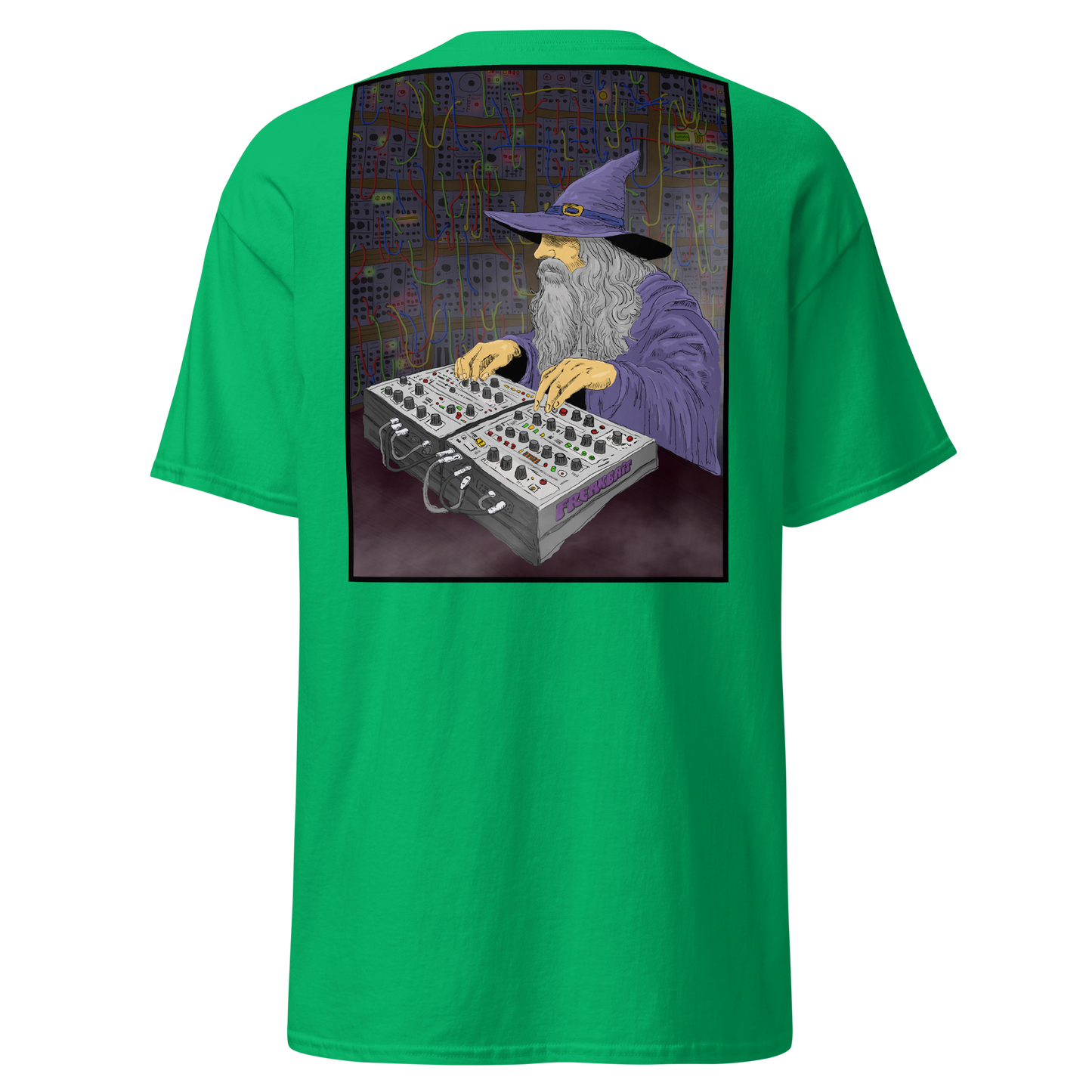 SYNTH WIZARD (backprint shirt)