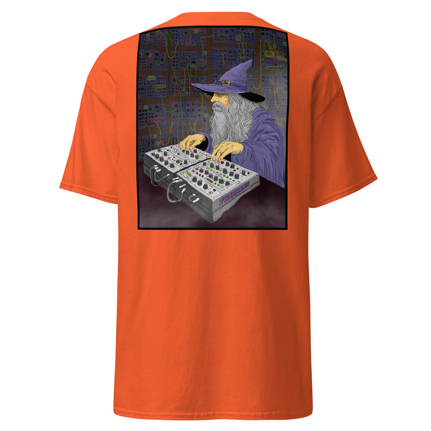 SYNTH WIZARD (backprint shirt)