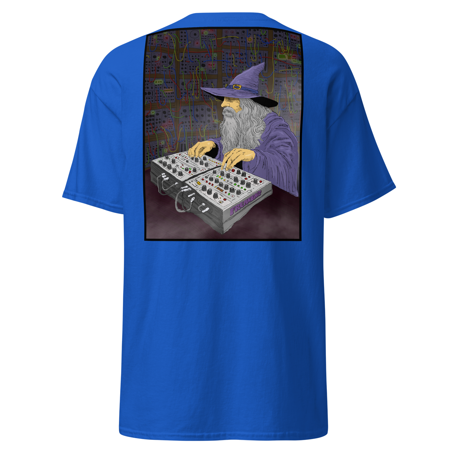 SYNTH WIZARD (backprint shirt)