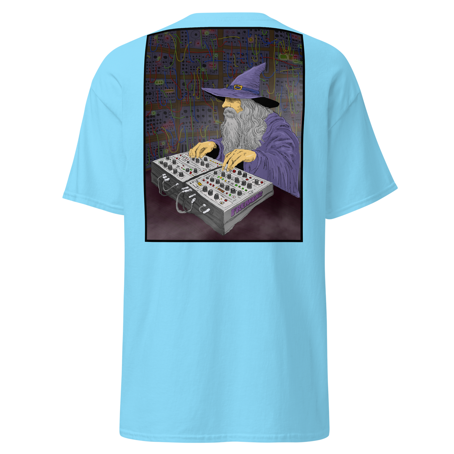 SYNTH WIZARD (backprint shirt)