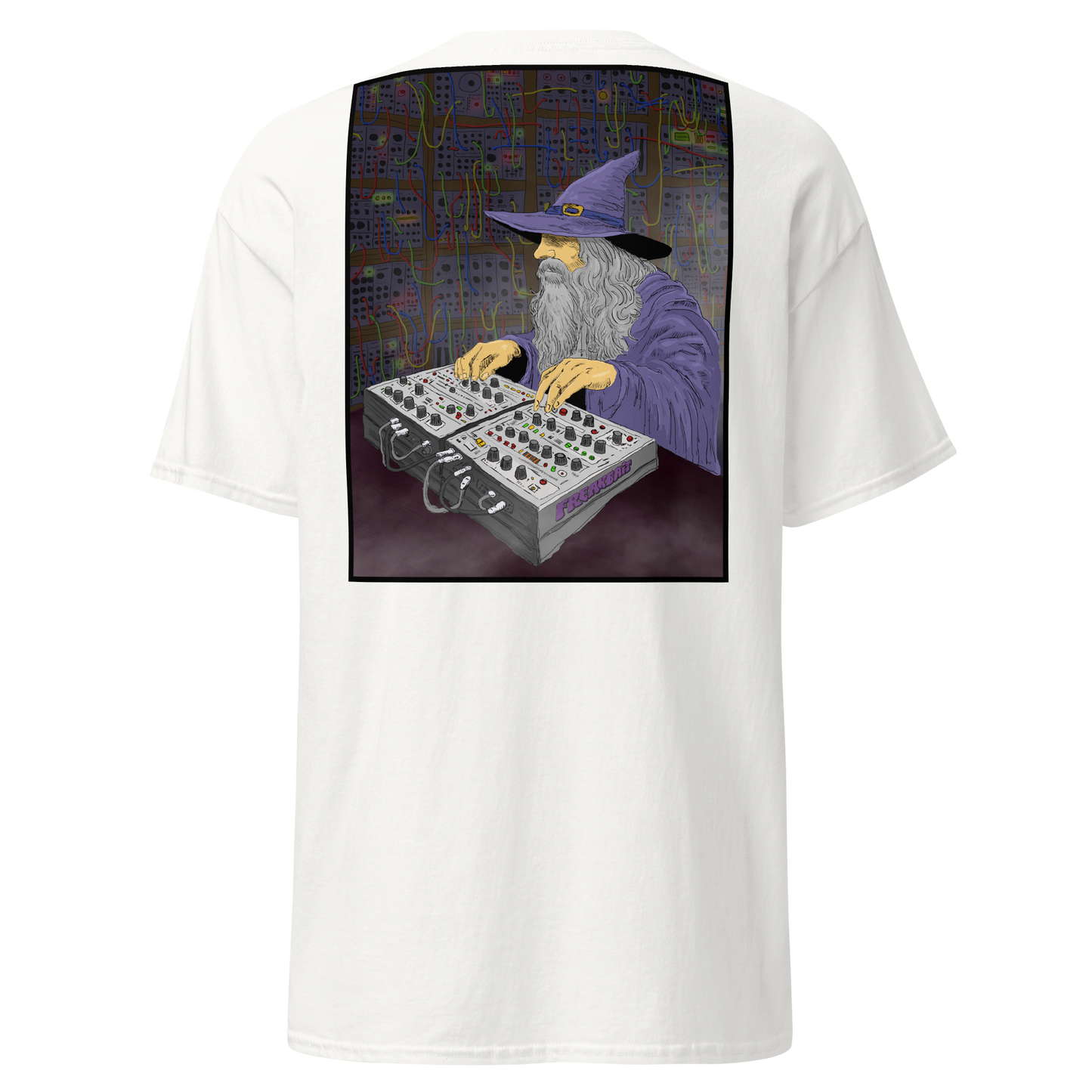 SYNTH WIZARD (backprint shirt)