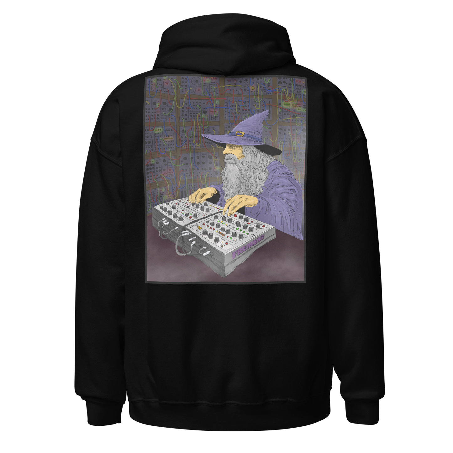 SYNTH WIZARD (backprint hoodie)