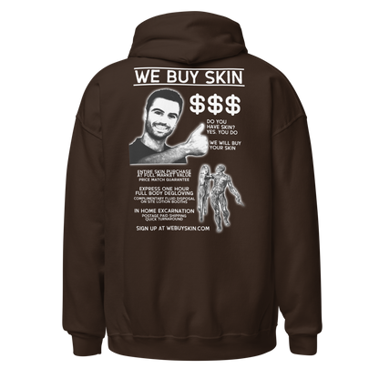 WE BUY SKIN (backprint hoodie)