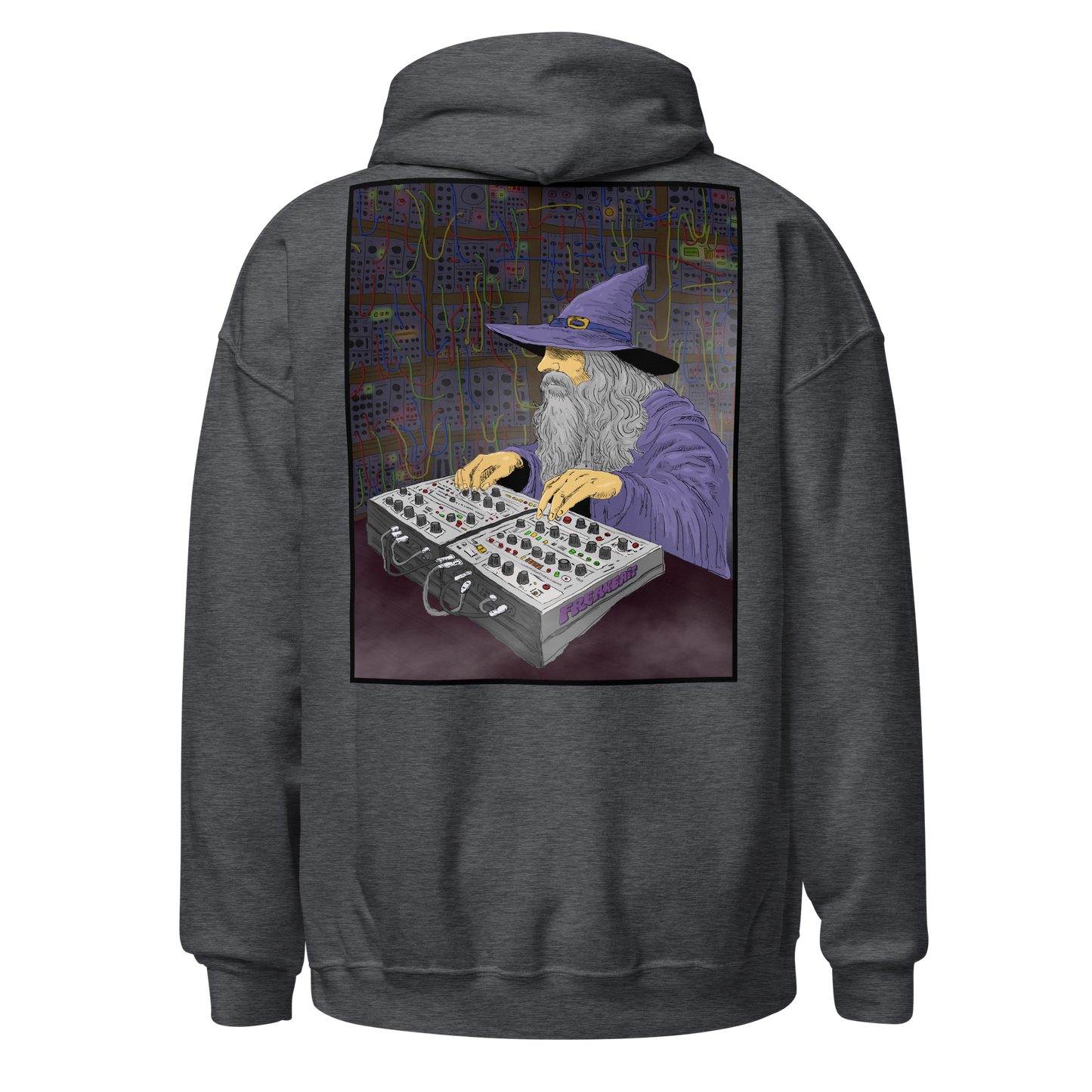 SYNTH WIZARD (backprint hoodie)