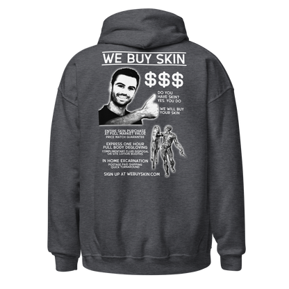 WE BUY SKIN (backprint hoodie)