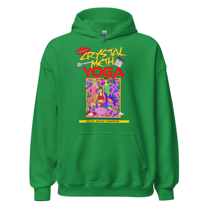 CRYSTAL METH YOGA (hoodie)