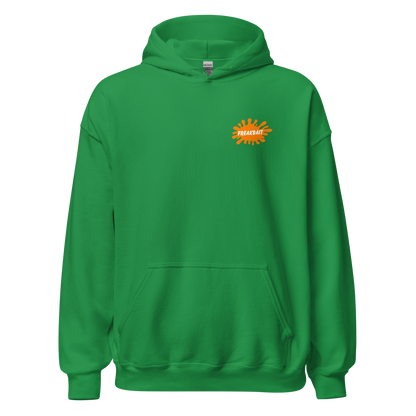 HAUNTED DUMPSTER FIRE (backprint hoodie)