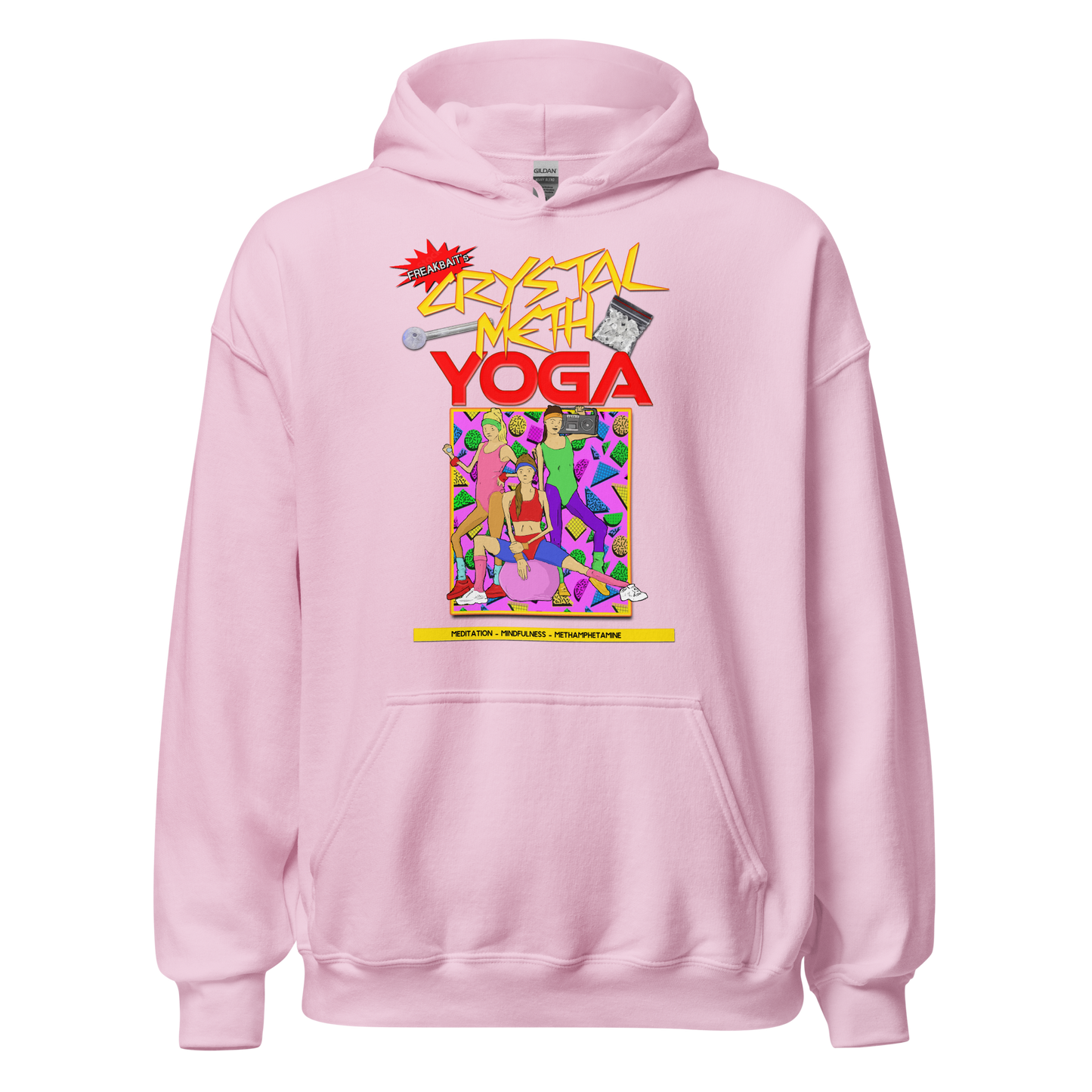 CRYSTAL METH YOGA (hoodie)