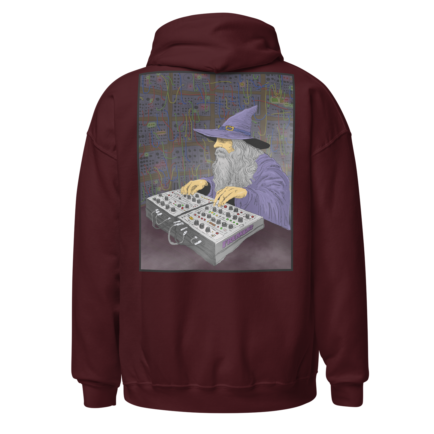 SYNTH WIZARD (backprint hoodie)