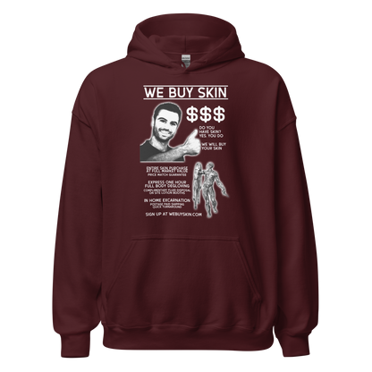 WE BUY SKIN (hoodie)