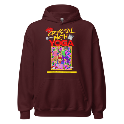 CRYSTAL METH YOGA (hoodie)