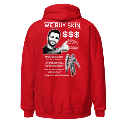 WE BUY SKIN (backprint hoodie)