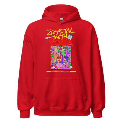 CRYSTAL METH YOGA (hoodie)