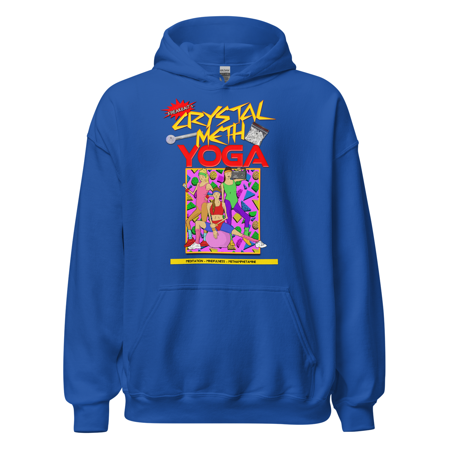 CRYSTAL METH YOGA (hoodie)