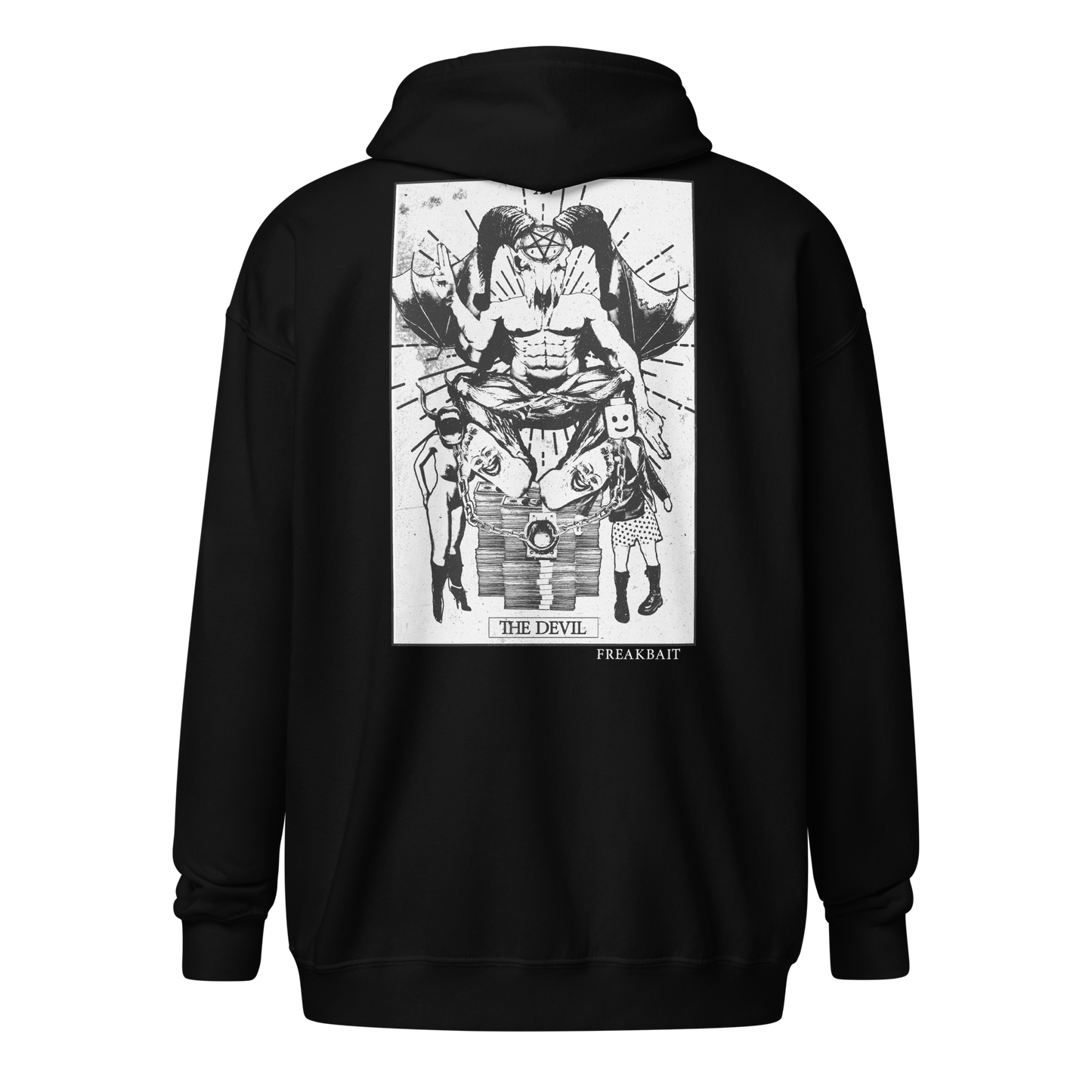 THE DEVIL (backprint zip hoodie)