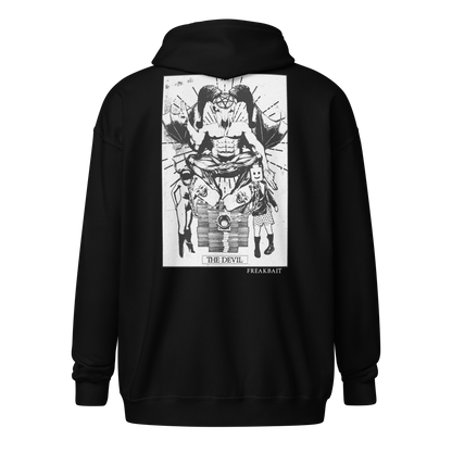 THE DEVIL (backprint zip hoodie)