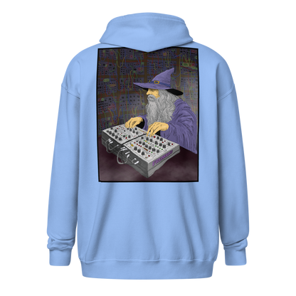 SYNTH WIZARD (backprint zip hoodie)