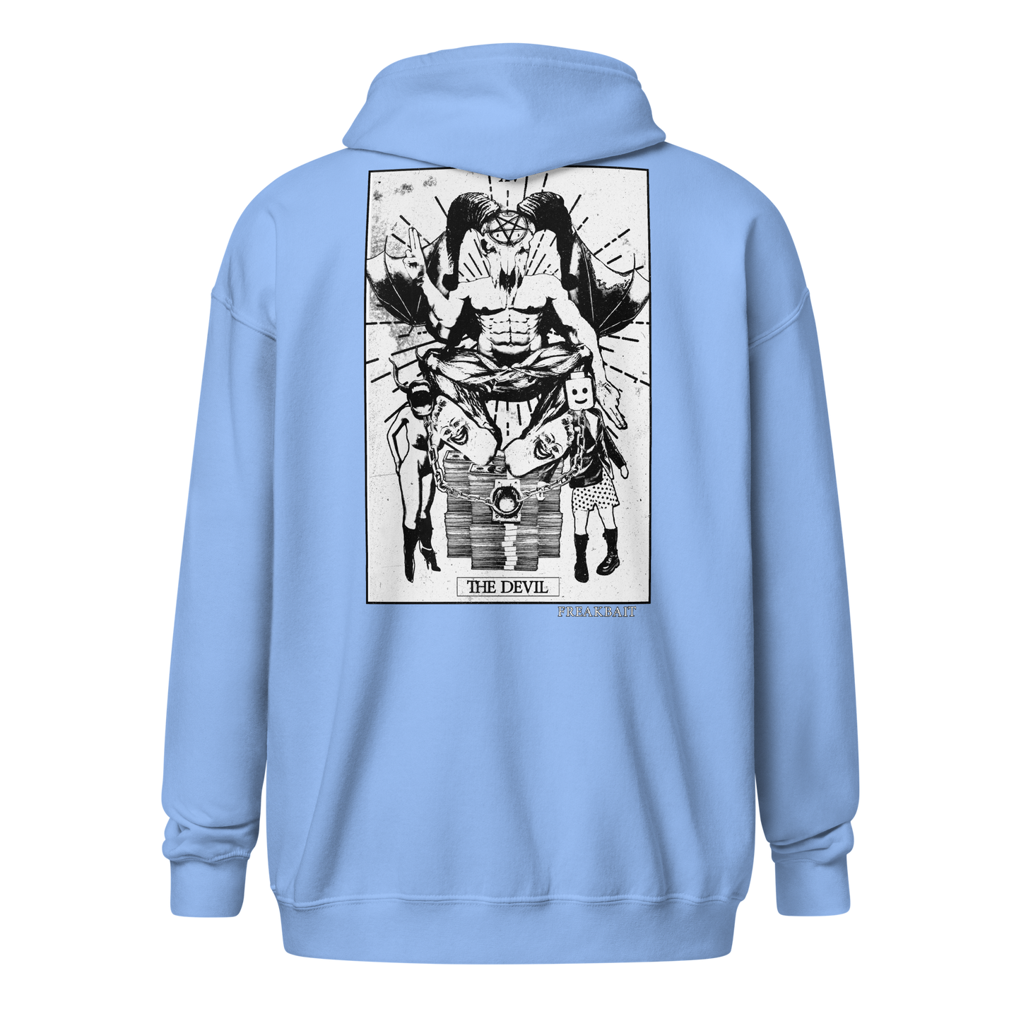 THE DEVIL (backprint zip hoodie)