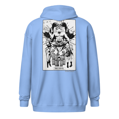 THE DEVIL (backprint zip hoodie)