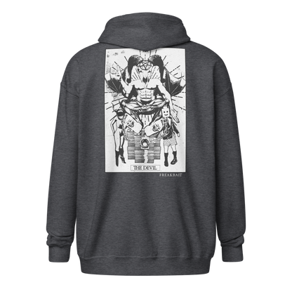 THE DEVIL (backprint zip hoodie)