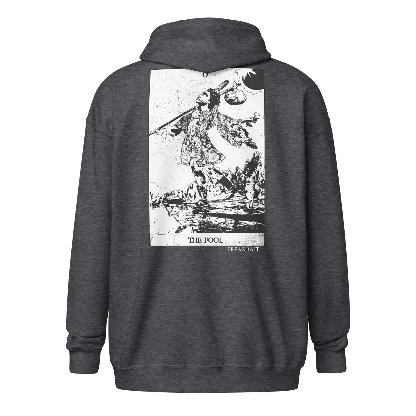 THE FOOL (backprint zip hoodie)