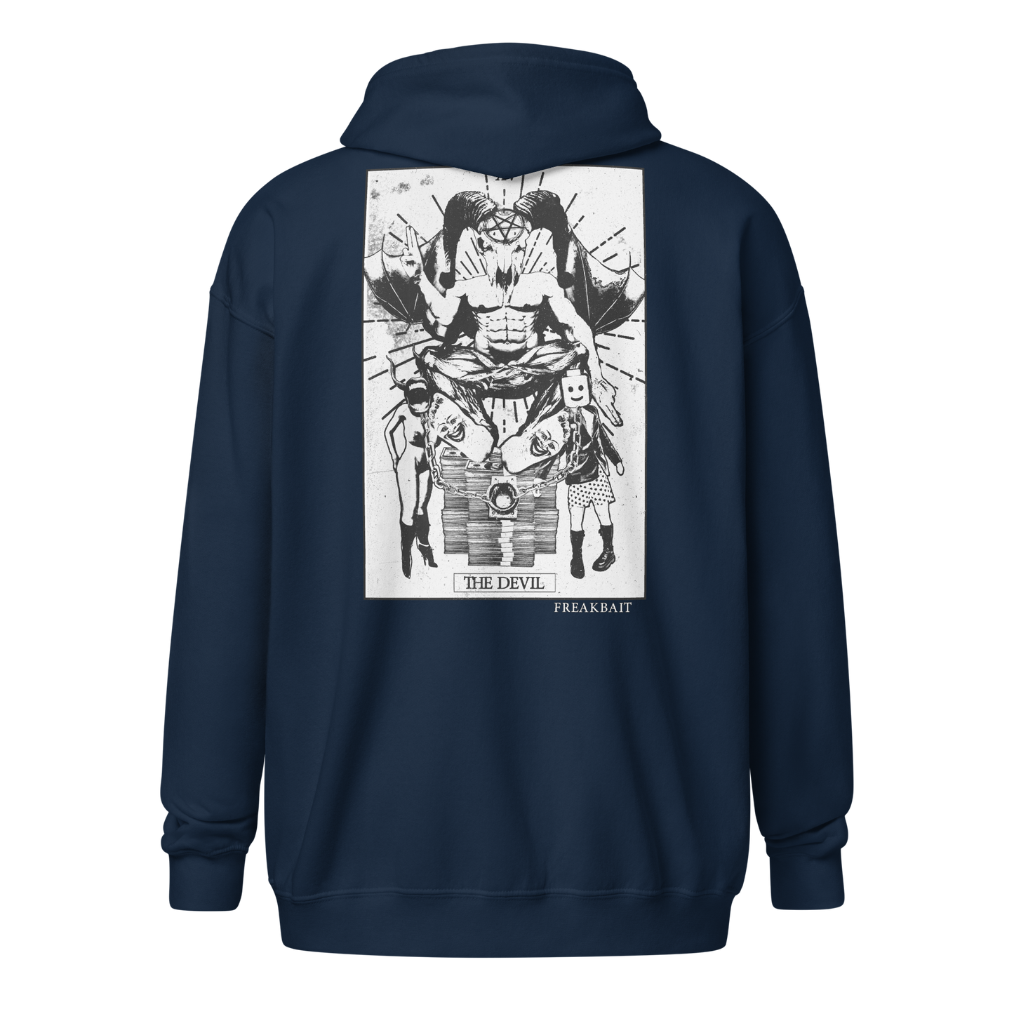 THE DEVIL (backprint zip hoodie)