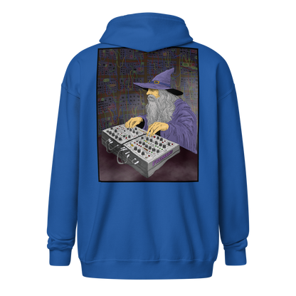 SYNTH WIZARD (backprint zip hoodie)