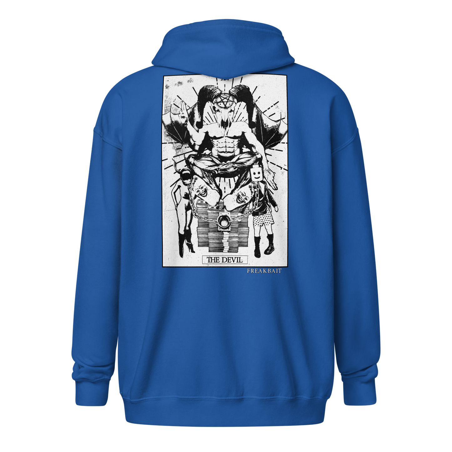 THE DEVIL (backprint zip hoodie)