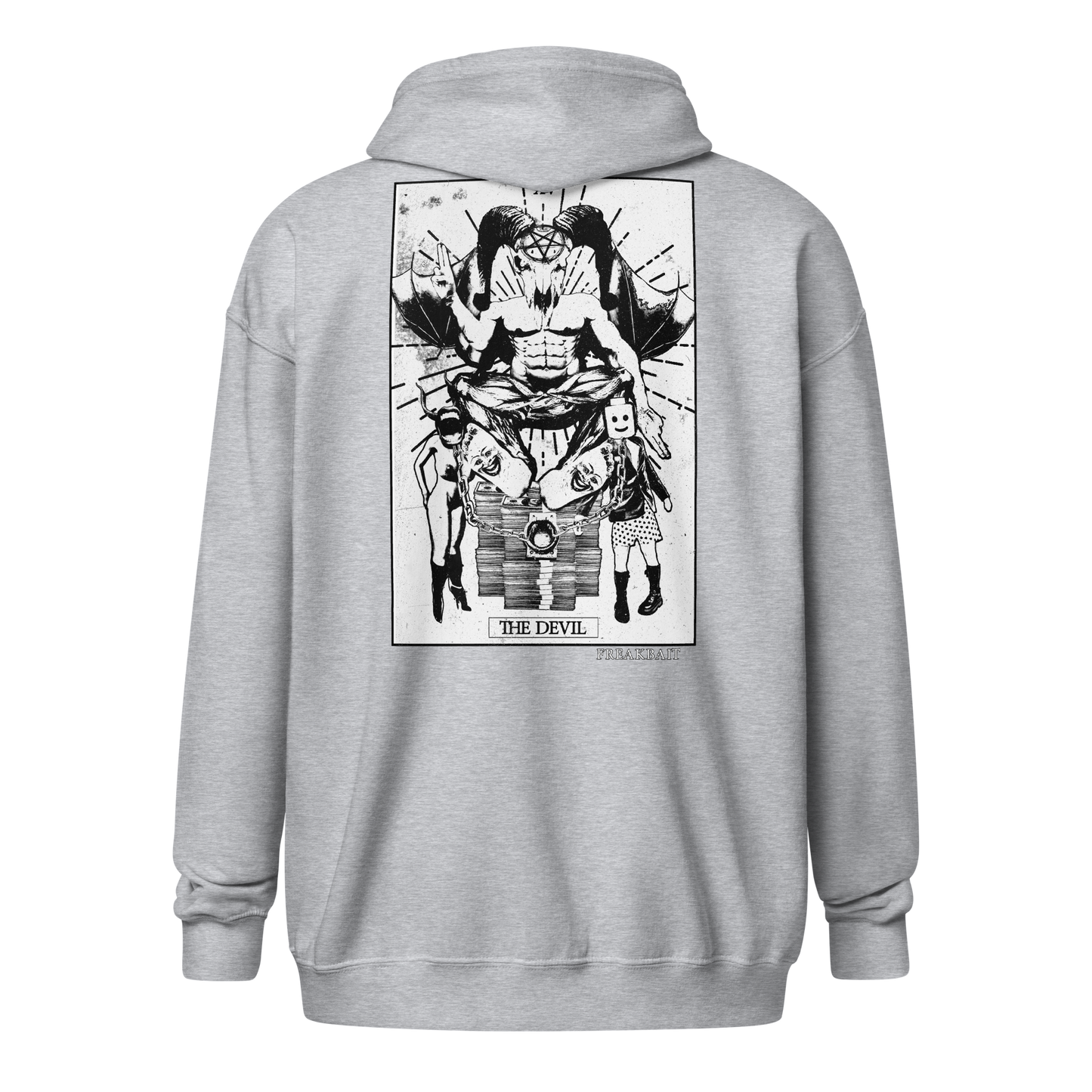 THE DEVIL (backprint zip hoodie)