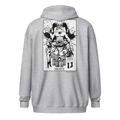 THE DEVIL (backprint zip hoodie)