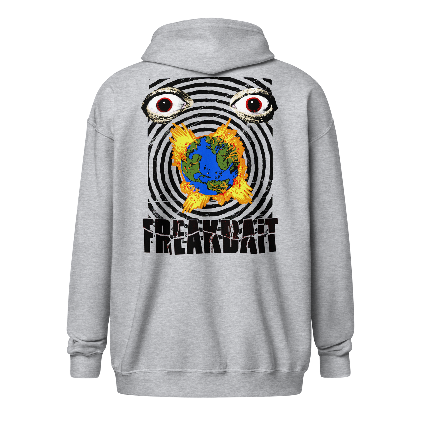 FREAKOUT (backprint zip hoodie)