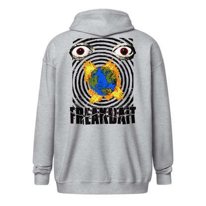 FREAKOUT (backprint zip hoodie)