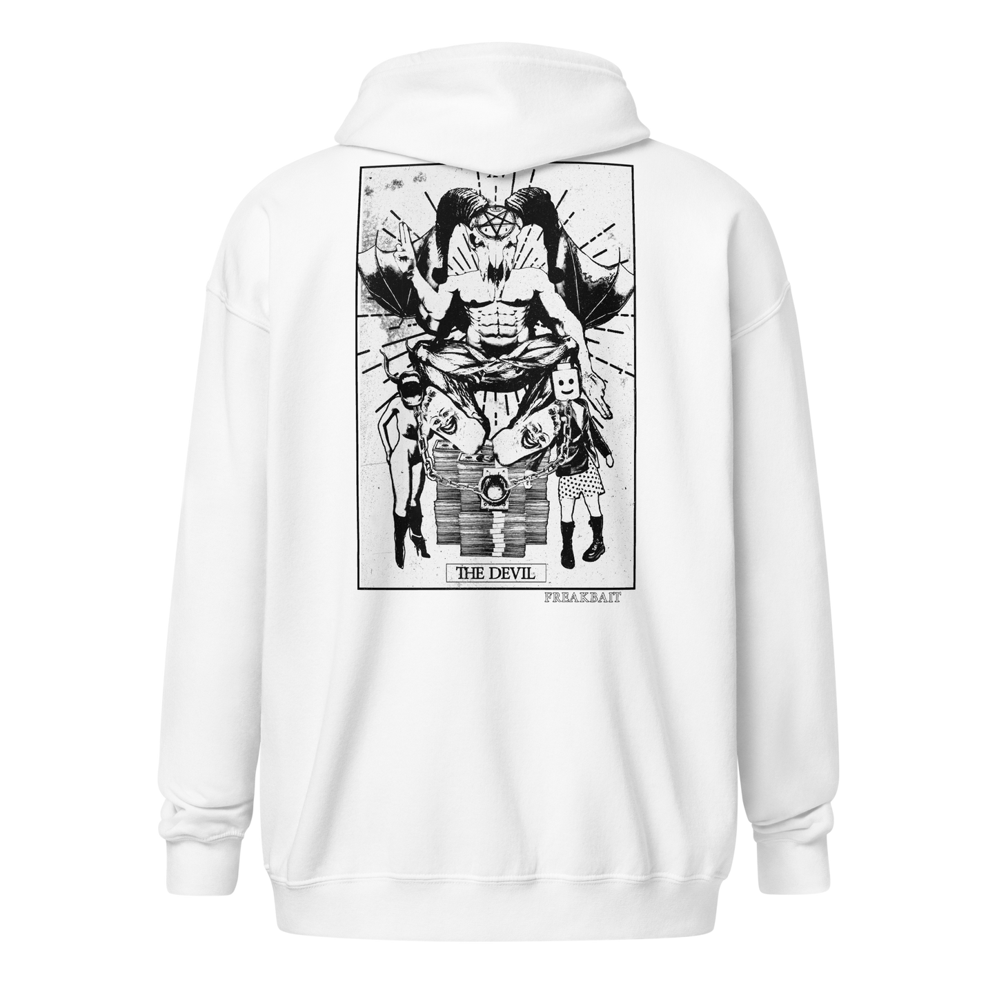 THE DEVIL (backprint zip hoodie)